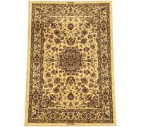 tapis salon 120x170 tissé beige rectangle motif oriental AKLIM A