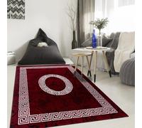 Tapis salon 160x230 rouge