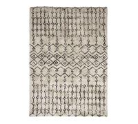 Tapis salon berbère en coton écru 160x230