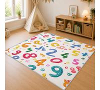 Tapis Salon Chambre d'enfant 180x270 Grand Tapis Alphabet Chiffres