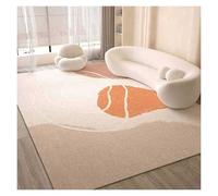 Tapis Salon en Velours De Cristal Facile À Nettoyer Et Antidérapant, Tapis D'espace Géométrique Moderne, Simple Et Doux for La Peau, for La Décoration Chambre(200x300cm)