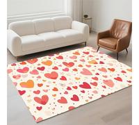 Tapis Salon Imperméable, Petit Tapis Lavable en Machine 40x60cm Antidérapant Carpet pour Chambre Adulte, Cuisine, Couloir, Résistant Rug Moderne Rectangulaire Pile Bouclée Rugs Cartoons 13-539