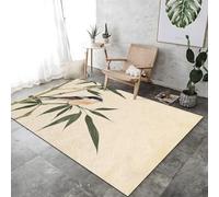 Tapis Salon Léger, Salon Tapis Intérieur De La Peinture À Encre Orientale Conception du Tapis Grand Espace Respirant Et Doux pour Le Salon Chambre À Coucher,
