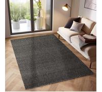 Tapis Salon Moderne - Amandine - Anthracite - 200 x 290 cm - 100% Polypropylène - Simpex