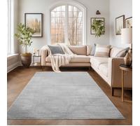 Tapis Salon Moderne - Azalée - Argent - 200 x 290 cm - 100% Polypropylène - SIMPEX