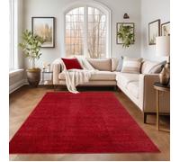 Tapis Salon Moderne - Azalée - Rouge - 160 x 230 cm - 100% Polypropylène - SIMPEX