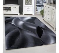 Tapis Salon Moderne - RÊVASSER - Noir - 200 x 290 cm - 100% Polypropylène - SIMPEX