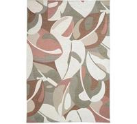 Tapis Salon Moderne Tissé Plat Vert Multicolore 120x170