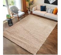 Tapis Salon Shaggy - Mylan - Beige - 300 x 400 cm - 100% Polypropylène - CARPETTEX