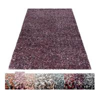Tapis Salon Shaggy - SIMPEX - Chantal - Rose - 200 x 290 cm - 100% Polypropylène