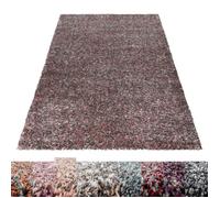 Tapis Salon Shaggy - SIMPEX - Chantal - Rose - 80 x 150 cm - 100% Polypropylène