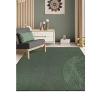 Tapis Salon - THE CARPET - Rio - Antidérapant - Vert - 160x220 cm
