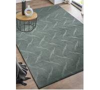 Tapis Salon - THE CARPET - Rio - Antidérapant - Vert - 160x220 cm