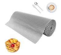 Tapis sans glissement, doublure de tiroir - tapis antidérapant, doublure de tapis de plancher franc, feuille de glissière, 30 x 200 cm de doublure en armoir, tapis d'escalier non glissé sous la doublu