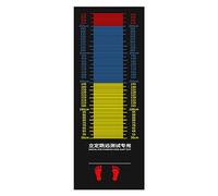 Tapis Saut en Longueur Tapis de Saut en Longueur Debout Enfant/Adulte, Protection en Caoutchouc D'entraînement D'entraînement, Tapis D'exercice de Pratique de Forme Physique, Tapis de Corde à Sauter (