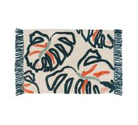 Tapis Sema TROPIC'ART Blanc 80x120 cm