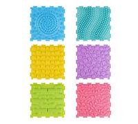 Tapis Sensoriel Dalles de Marche Puzzle Texturées Lavables