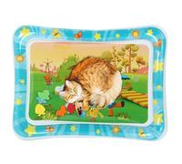 Tapis sensoriel d'eau, Coussin d'eau Pliable pour Chats | Tapis d'éveil Gonflable épais pour Animaux de Compagnie pour Dormir pour Les âges pour l'intérieur et l'extérieur Voyage