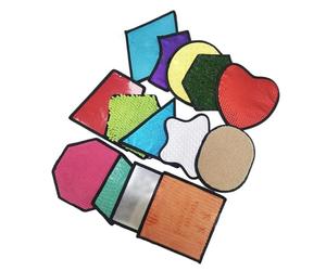 Tapis sensoriel pour le développement des, tapis de jeu multi-texture lavable, améliore l ' interaction sociale, tapis d ' entraînement sensoriel pour les
