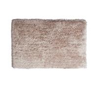 Tapis shaggy à poils longs - 160 x 230 cm - Taupe - ARDELA