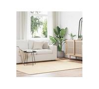 Tapis Shaggy à poils longs crème 160x230 cm polyester, tapis, tapis de chambre, tapis moderne, tapis de salon, tapis 4102839