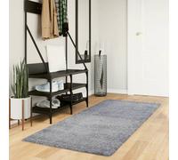 Tapis Shaggy à Poils Longs Moquette Carpette Moderne Doré 140x200 cm vidaXL