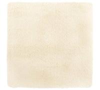 Tapis shaggy à poils longs NAVARRA crème 240x240 cm polyester