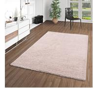 Tapis Shaggy à poils longs - PERGAMON - Aloha - Rose - 60x110 cm