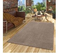 Tapis Shaggy à poils longs - SNAPSTYLE - Cottage - Marron - 80 cm