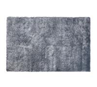 Tapis shaggy à poils longs ultra doux - 200 x 290 cm - Gris - DOLCE