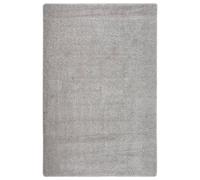 vidaXL Vloerkleed shaggy anti-slip 140x200 cm lichtgrijs340384 Gris G