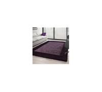 Tapis Shaggy - AYYILDIZ - 300x400 cm - Violet - Intérieur - Rectangulaire