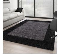 Tapis Shaggy - Ayyildiz - ANTHRACITE GRIS - 300x400 cm - Intérieur - Rectangulaire