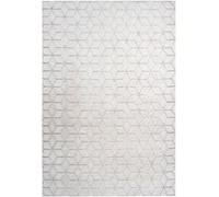 Tapis Shaggy Effet 3D Vivica Blanc & Rose 120 x 160 cm Blanc