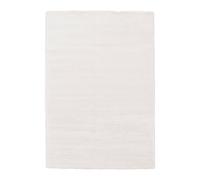 Tapis shaggy ethnique doux et volumineux lison blanc 200X290