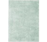 Tapis Shaggy Fait Main "Bali" Bleu 80 x 150 cm Bleu G