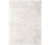 Tapis Shaggy Fait Main "Bali" Ivoire 80 x 150 cm Beige G
