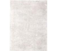 Tapis Shaggy Fait Main "Bali" Ivoire 80 x 150 cm Beige G