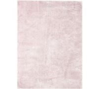 Tapis Shaggy Fait Main "Bali" Rose 160 x 230 cm Rose G