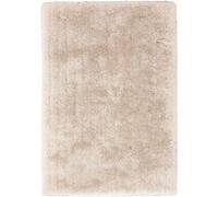 Tapis Shaggy Fait Main "Cosy" Ivoire 120 x 170 cm Beige G