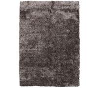 Tapis Shaggy Fait Main Diamond Champagne 160 x 230 cm Gris