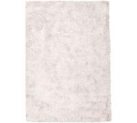 Tapis Shaggy Fait Main "Diamond" Rose 160 x 230 cm