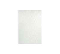 Tapis Shaggy Géométrique Vivica Blanc 160 x 230 cm