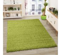 Tapis Shaggy Moderne À Poils Longs Facile D'entretien Unicolore - Meilleur Prix