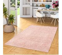 Pergamon Comfy - Tapis Shaggy à Poils Longs - Rose Mélange - 5 Tailles