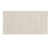 Tapis Shaggy Relief "Ankara" 60x110cm Beige Beige G