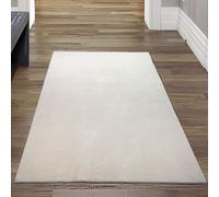 Tapis Shaggy salon de tapis moquette Flokati en crème