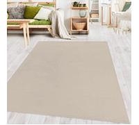 Tapis Shaggy - SIMPEX - Beige - Lavable - 160 x 220 cm