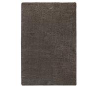 Tapis Shaggy tissé Doux pour Salon Uni Taupe 50 x 80 cm