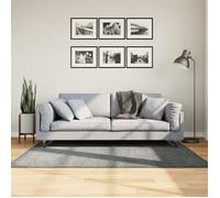 Vidaxl Tapis Shaggy Pamplona Poils Longs Moderne Vert 120x170 Cm